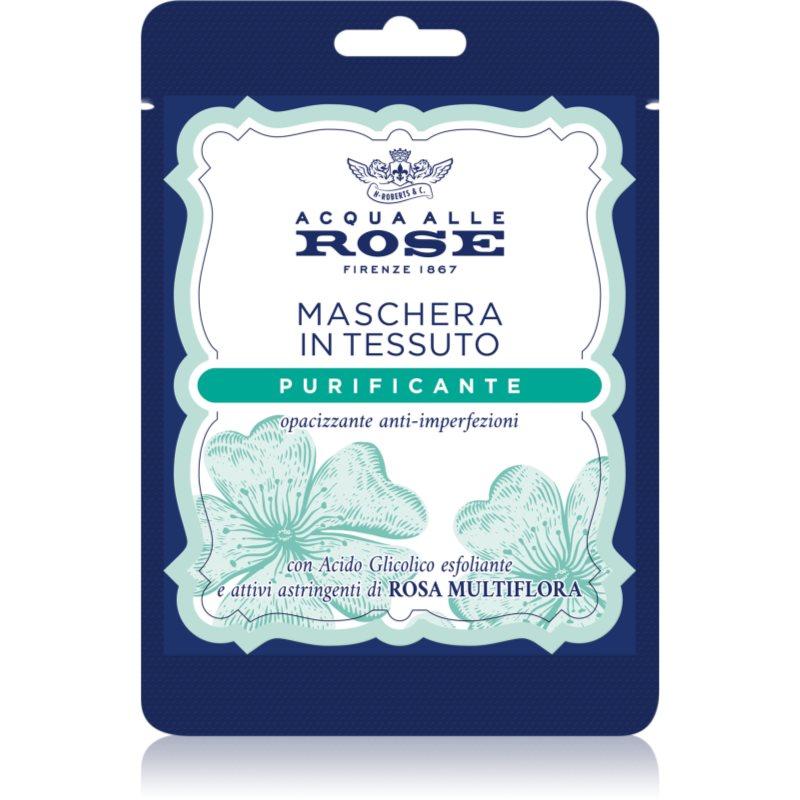 Acqua Alle Rose Purificante plátýnková maska pro problematickou pleť 1 ks