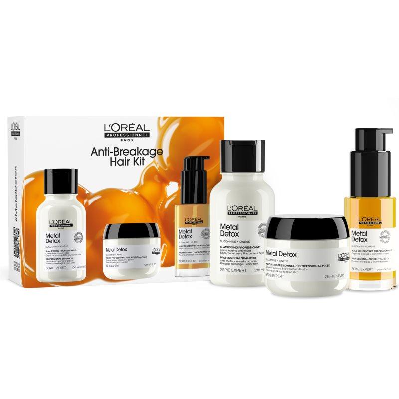 L’Oréal Professionnel Serie Expert Metal Detox dárková sada pro barvené a poškozené vlasy