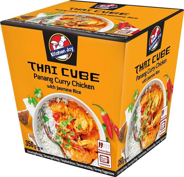 Thai Cube Kuřecí Panang Curry s jasmínovou rýží