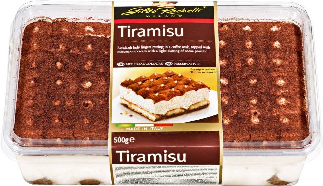 Gildo Rachelli Tiramisu/Profiteroles dezert