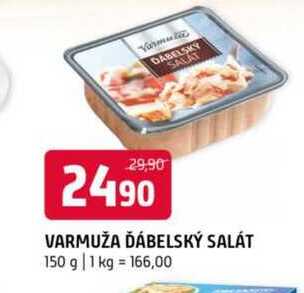 Varmuža dábelský salát 150g