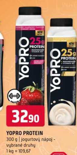 Yopro protein 300 g jogurtový nápoj vybrané druhy 