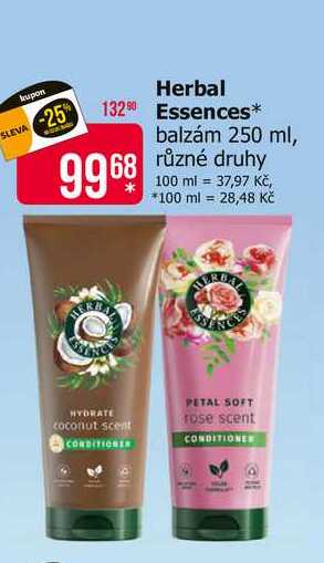 Herbal Essences balzám 250 ml, různé druhy 