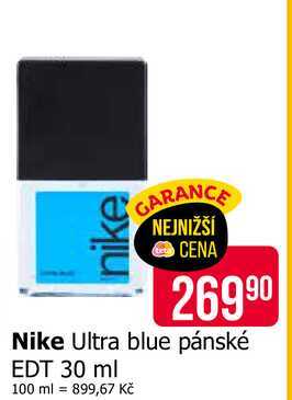 Nike Ultra blue pánské EDT 30 ml 