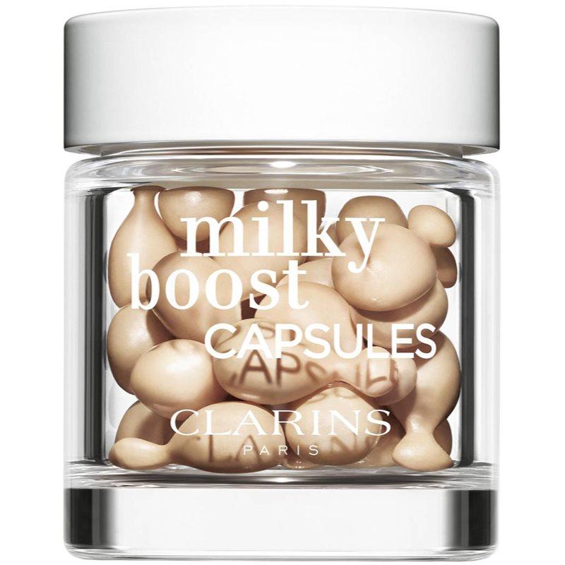 Clarins Milky Boost Capsules rozjasňující make-up kapsle odstín 01 30x0.2 ml