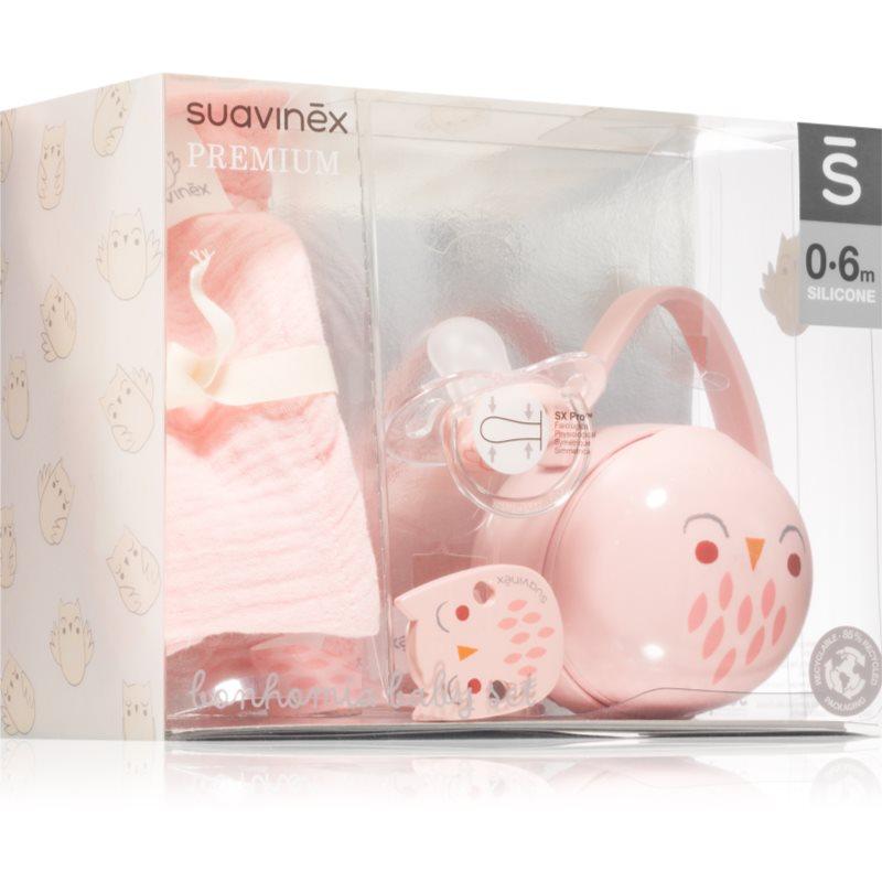 Suavinex Bonhomia Gift Set Pink dárková sada pro děti od narození