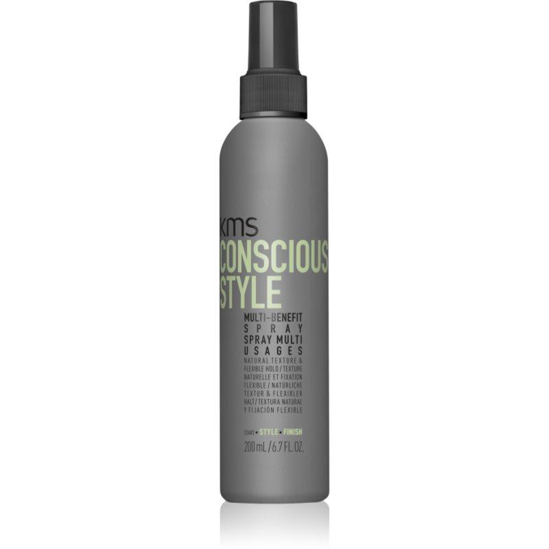 KMS Consciousstyle Multi-benefit Spray stylingový sprej pro přirozenou fixaci a lesk vlasů 200 ml