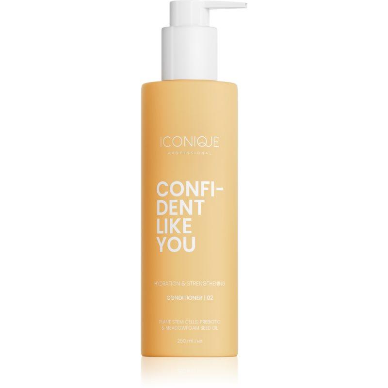 ICONIQUE Professional CONFIDENT LIKE YOU Anti-Hair Loss & Thinning hydratační a posilující kondicionér 250 ml