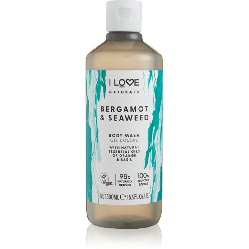 I Love Naturals Bergamot & Seaweed parfémovaný sprchový gel 500 ml
