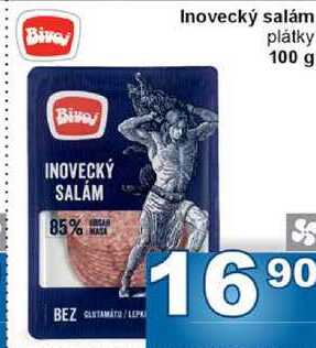 Inovecký salám plátky 100g 