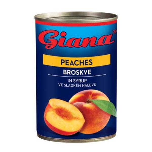 Giana Broskve ve sladkém nálevu