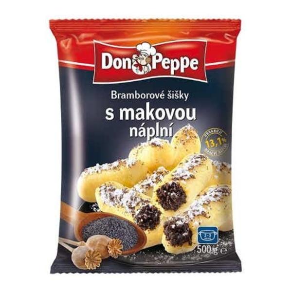 Don Peppe Bramborové šišky s makovou náplní