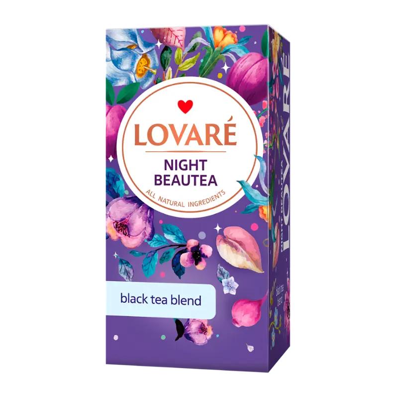 Lovaré Černý čaj Night Beautea, 48 g