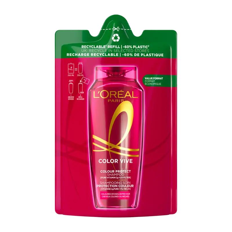 Elseve Šampon Color Vive náhradní náplň, 250 ml