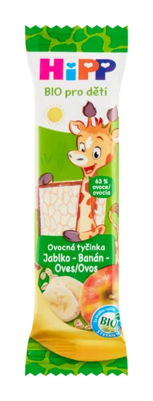 HiPP BIO ovocná tyčinka banán-jablko, 23 g