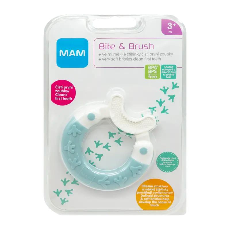 MAM Kousátko Bite & Brush, 3m+, různé druhy, 1 ks