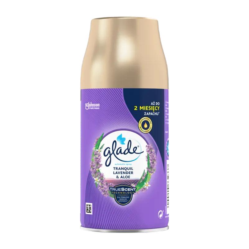 Glade Náplň do automatického osvěžovače vzduchu Tranquil Lavender & Aloe, 269 ml