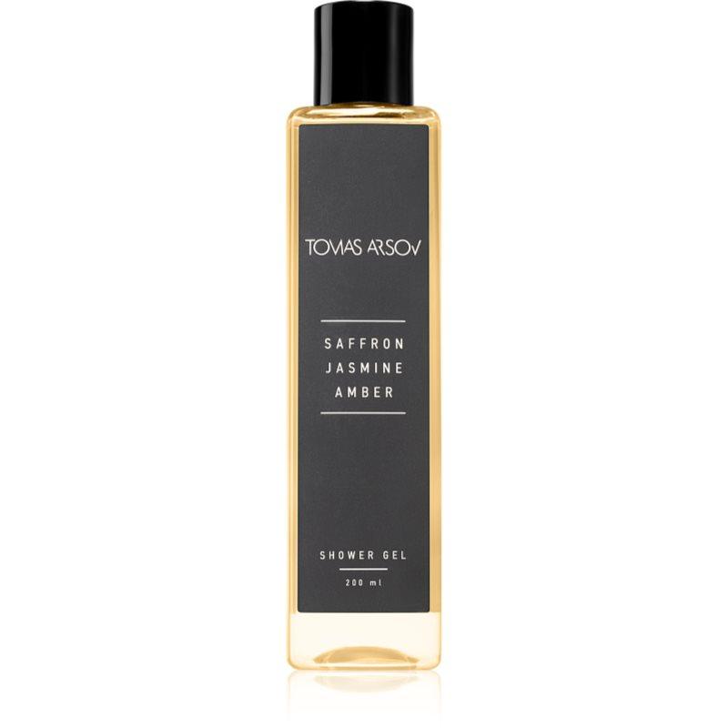 Tomas Arsov Saffron Jasmine Amber parfémovaný sprchový gel unisex 200 ml