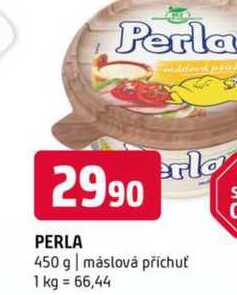 Perla 450 g máslová příchuť