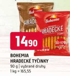 Bohemia hradecké Tyčinky 90g, různé druhy