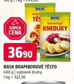 Bask bramborové těsto 400 g vybrané druhy