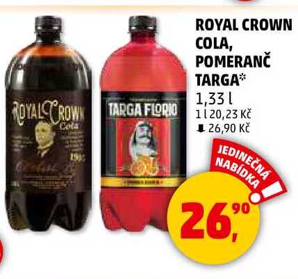 ROYAL CROWN COLA, 1,33 l 