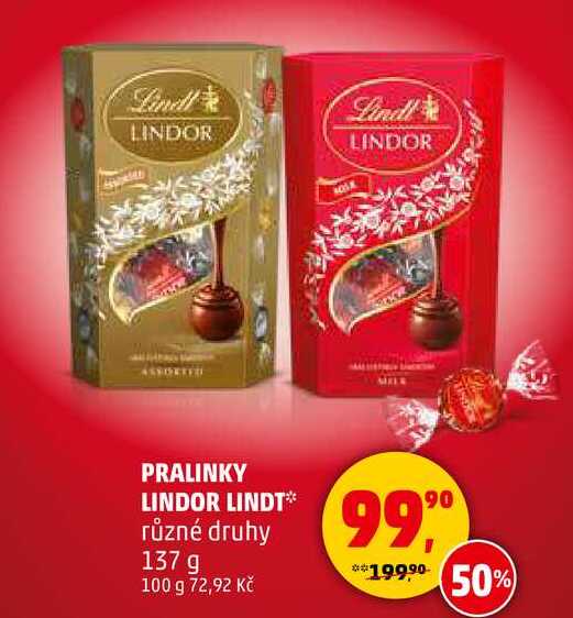 LINDOR LINDT, 137 g