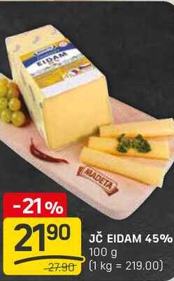 JČ EIDAM 45% 100g