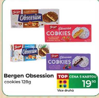 Bergen Obsession cookies 128g 
