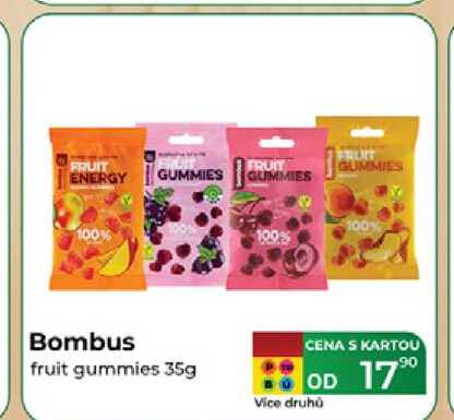 Bombus fruit gummies 35g