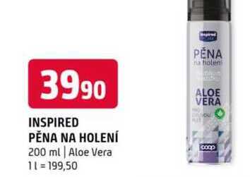 Inspired pěna na holení 200 ml Aloe Vera 