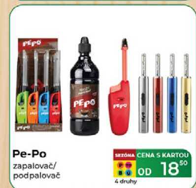 Pe-Po zapalovač/ podpalovač  