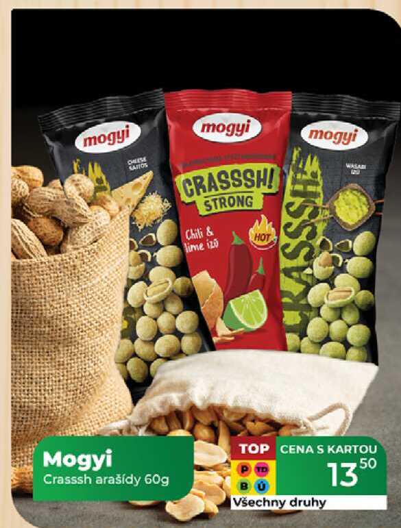 Mogyi Crasssh arašídy 60g  