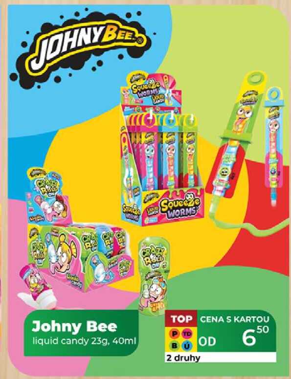 Johny Bee liquid candy 23g, 40ml 