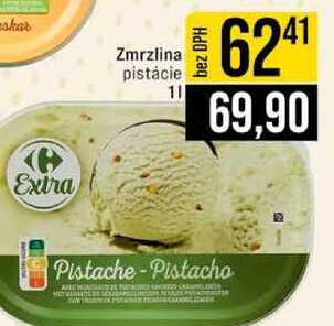 Zmrzlina pistácie 1l