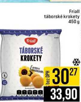 Friall táborské krokety 450 g 