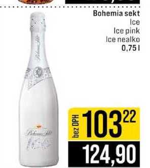 Bohemia sekt Ice Ice pink Ice nealko 0,75l