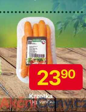 Karotka 1 kg vanička 