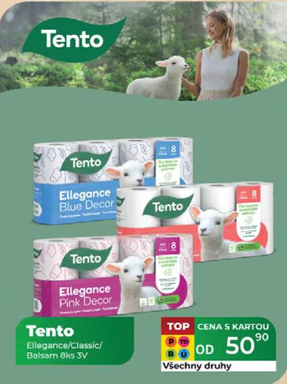 Tento Ellegance/Classic/ Balsam 8ks 3V 