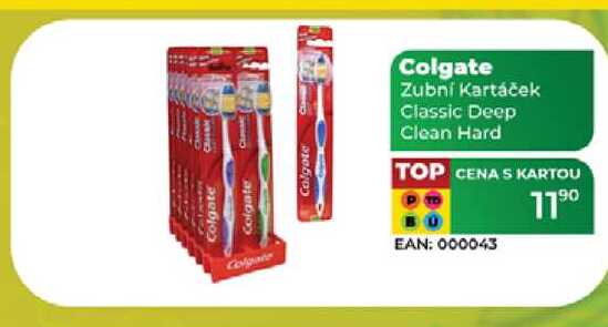 Colgate Zubní kartáček Classic Deep Clean Hard 