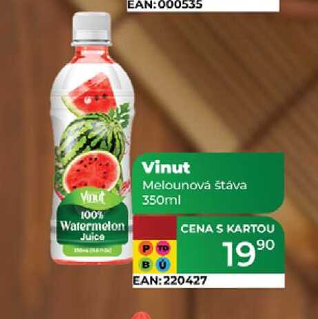Vinut Melounová štáva 350ml 
