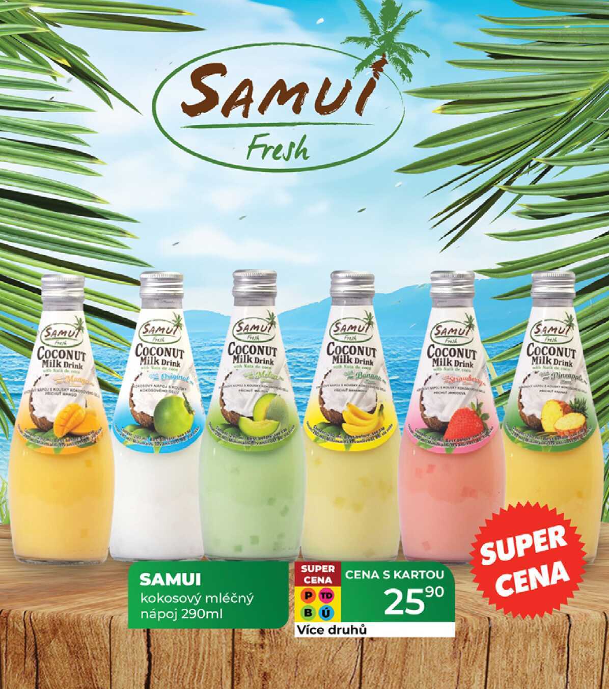 SAMUI kokosový mléčný nápoj 290ml 
