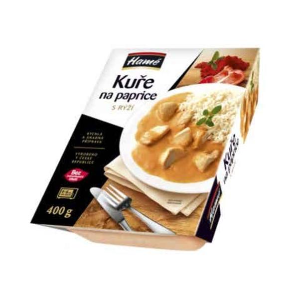 Hamé Kuře na paprice s rýží