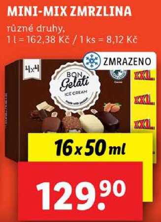 MINI-MIX ZMRZLINA, 16x 50 ml 