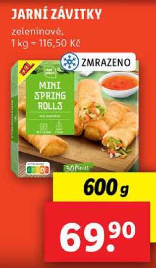 JARNÍ ZÁVITKY, 600 g