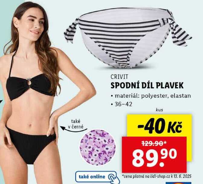 SPODNÍ DÍL PLAVEK 