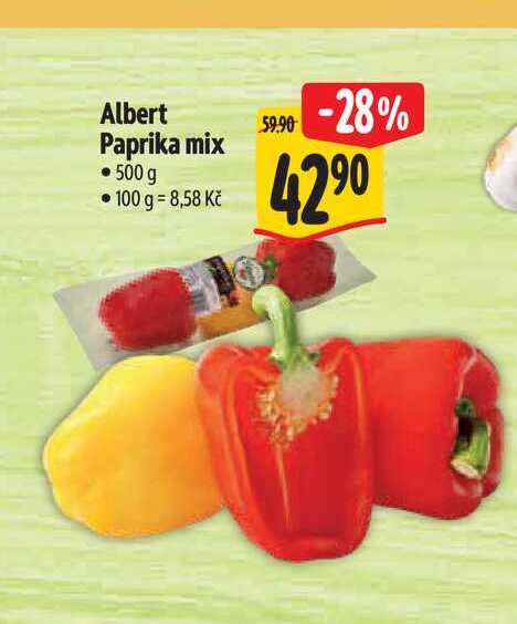 Albert Paprika mix 500 g 