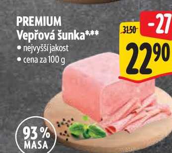 PREMIUM Vepřová šunka 100 g