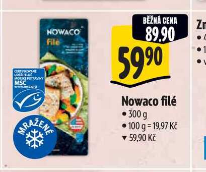  Nowaco filé  300 g  