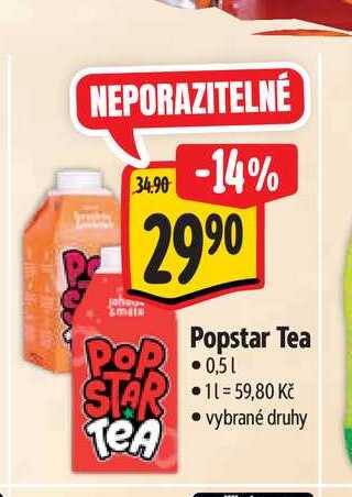   Popstar Tea 0,5 l